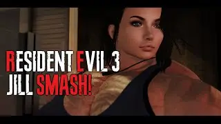RE3 Jill with Muscles!