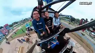 Baban ke Navara city park tempat wisata yang lagi vilar di Bandar Lampung