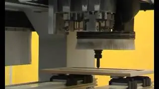 MDF square corner door