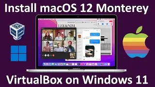How to Install Apple macOS 12 Monterey in Oracle VirtualBox on Windows 11 | Explore macOS for Free 😊
