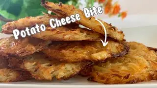 The Easiest and Tastiest Potato Cheese Bites. No Oil. No Frying. Ready in 5 Mins❗️