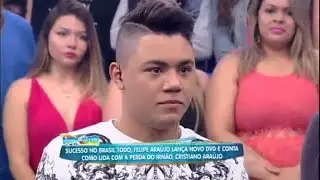 Felipe Araújo lança DVD e fala sobre a saudade do irmão