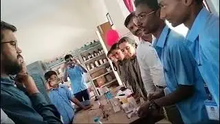 The government school students performed the seminar infornt of isro scientist.#isro #chemistry. 