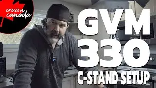 Наша первая стойка C-Stand | GVM C330 Turtle-Base C-Stand и комплект Grip Arm