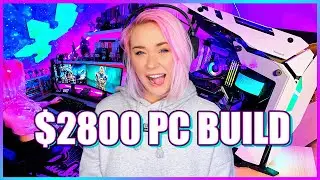 BUILDING MY $2800 STREAMING AND EDITING PC - Time Lapse Build