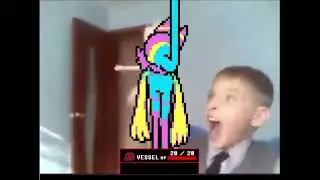 DELTARUNE werewire attacks (!Loud sounds!)