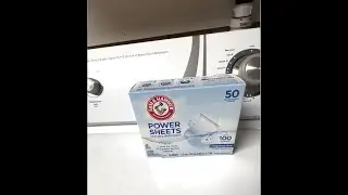RV Living: 2RR Tiny Review   Arm & Hammer Washer Sheets #shorts #rvliving  #rvlivingfulltime