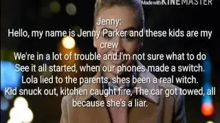Rap battle lyric video  ( adventures in babysitting)