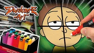 Easy Morty Drawing Tutorial | Rick And Morty Characters Step By Step