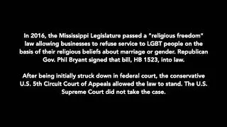 No &lsquo;Mixed&rsquo; or &lsquo;Gay&rsquo; Couples, Mississippi Wedding Venue Manager Says on Video