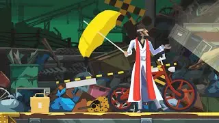 Inspector Cabanela Dancing Entrance (HD Cutscene) Ghost Trick Phantom Detective Remastered (PC)