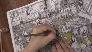 РАСКРАСКА для взрослых. Colin Thompson Фантастическая раскраска 1 часть. / МОИ РАСКАСКИ АНТИСТРЕССР