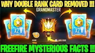 Why Double Rank Token Removed From FreeFire 🤯 ||? Double Rank Token FreeFire #shorts #freefire