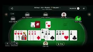 Rummy Culture 101 pool ( 5000 split game won 15,400/-🤑,,)