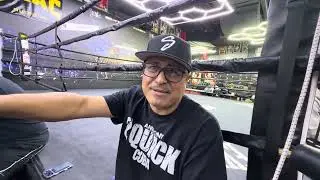 ROBERT GARCIA REACTION TO HITCHINS TALKING TRASH ABOUT HIM AND OSCAR DUARTE - ESNEWS BOXING