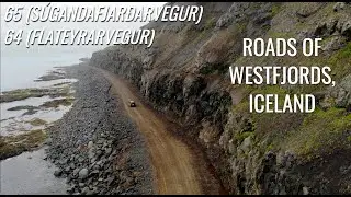 Roads of Westfjords, Iceland: 65 & 64 (Ísafjörður, Suðureyri & Flateyri) (06.07.2021)