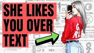 Clear Signs She Likes You Over Text | Psychology Facts About Texting