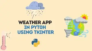 Weather app in python (GUI ) 🔥 | Tkinter | Python