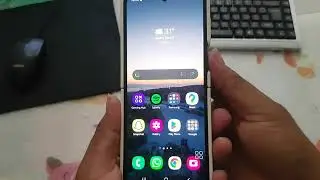 Samsung Galaxy Z Flip 5 : How to turn on or off Auto speel check in Samsung keyboard (Android 14)