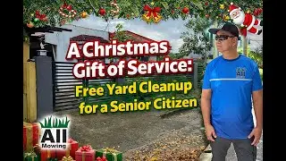 A Christmas Gift of Service: Free Yard Cleanup for a Senior Citizen