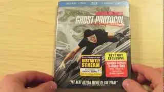 Unboxing: Mission: Impossible - Ghost Protocol Blu-ray (Best Buy Exclusive)