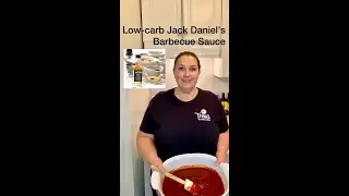 Low-carb Jack Daniel&rsquo;s BBQ Sauce #shorts