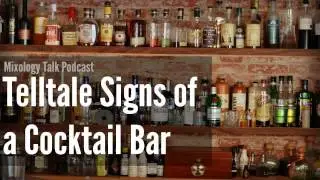 Visual Cues of a Craft Cocktail Bar