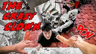 ESCAPE THE CRAZY CLOWN (PENNYWISE IT vs TERRIFIER 2025) 🤡 