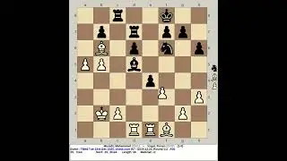 Muradli, Mahammad vs Vogel, Roven | Titled Tuesday 23rd Chess 2025, chess com INT