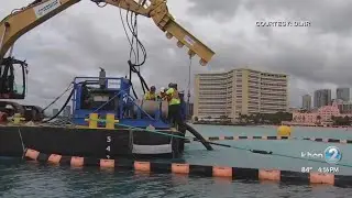 Waikiki beach replenishment project reaches final stage