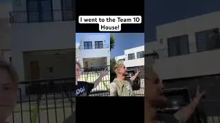 Went and visited the original Team 10 House! #jakepaul #team10 @jakepaul