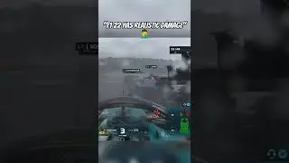F1 22 // Realistic damage with the AI 🤦&zwj;♂️ #f122 #f1 #f12022 #f1gameplay #f1game #funny