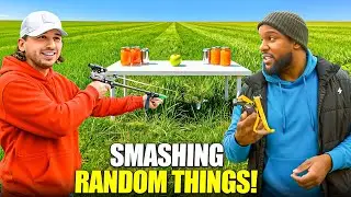 YOU WON'T BELIEVE WHAT WE SMASH FIRST...
