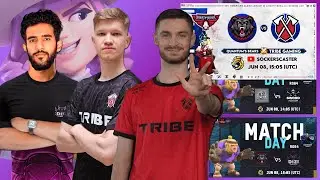 🔴LIVE TRIBE VS QUANTUM BEARS | DIZI CENIZOS VS SWORD ASSASSINS | TH16 CLASH OF CLAN CASTER SOCKERS