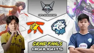 FNATIC ONIC ID vs EVOS GLORY MPL ID SEASON 13 GRAND FINALS - HIGHLIGHTS