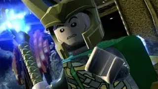 LEGO Marvel Super Heroes (PS4) - Loki Boss Fight