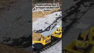 Modelleisenbahn/Gartenbahn Kundenauftrag Spur G Anlage gesteuert mit dem Lodi System