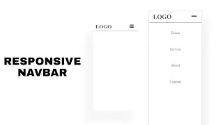 Responsive Navbar HTML CSS JS/JD Tutorial
