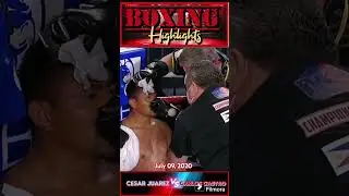 #boxing #Carlos Castro Beats Down, Stops Cesar Juarez in Four Rounds🥊🥊🥊