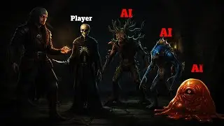 |// BG3 AI MONSTER COMPANIONS |// EVIL NECROGUE WARLOCK |// MODDED TACTICION |// GROVE