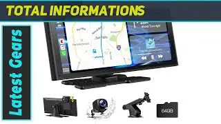 Volam 9.26'' Wireless Carplay Screen: The Ultimate In-Car Entertainment and Safety System