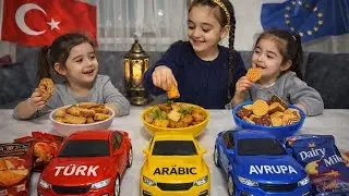 TÜRK/ ARABIC/ AVRUPA CEREZLERİ DENEDİK vlog