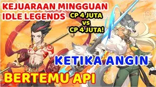 Kejuaraan Mingguan Idle Legends! Team Nezha GG vs Team Fenrir GG! Lanjut voting Array Meta!
