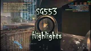 Battlefield 4 SG553 Tdm Highlights
