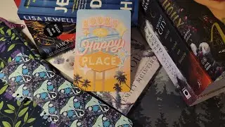 ASMR Book Haul & Bookish Surprise! [Whispering, Tapping, Tracing words]