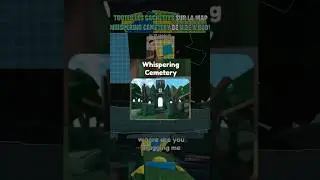 ALL THE HIDING SPOTS ON THE WHISPERING CEMETERY MAP FROM HIDE A BODY ROBLOX #roblox #shorts