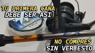 PRIMERA CAÑA DE PESCA | Inicia con una caña así | Lo básico que debes saber antes de comprar.