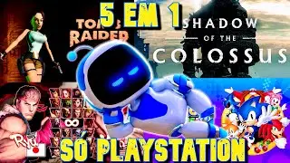 LIVE ESPECIAL | PlayStation do PS1 ao PS5 com Davi e Benjamim 🎮🔥