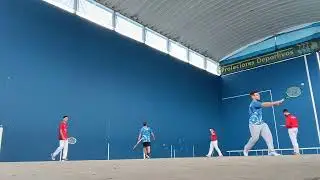 Frontenis olímpico cuartos de final open de San Agustín del Guadalix set 3 