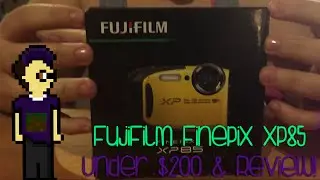 FujiFilm Finepix XP85 Waterproof Camera Review! (Under $200)